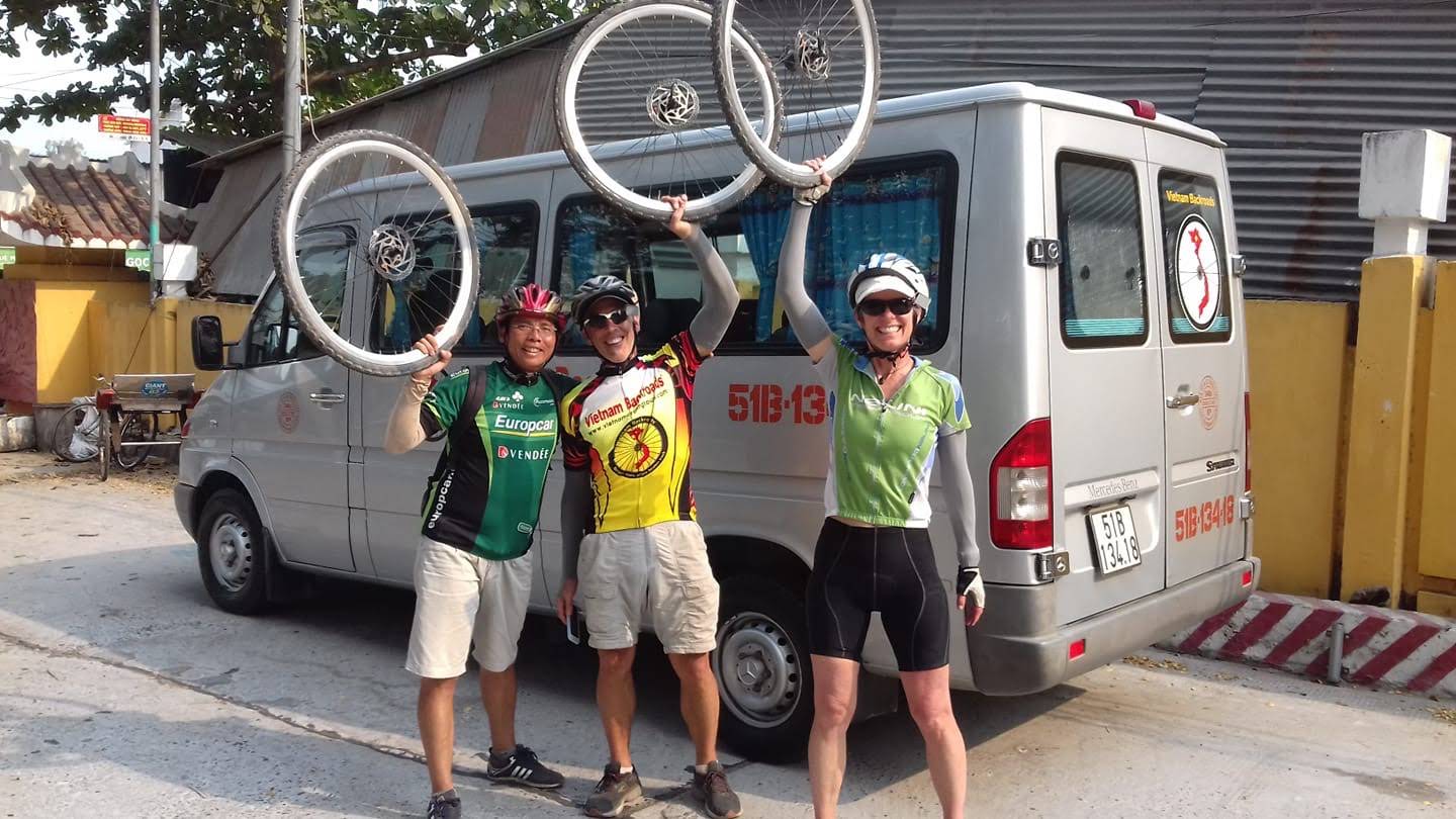 biking mekong delta