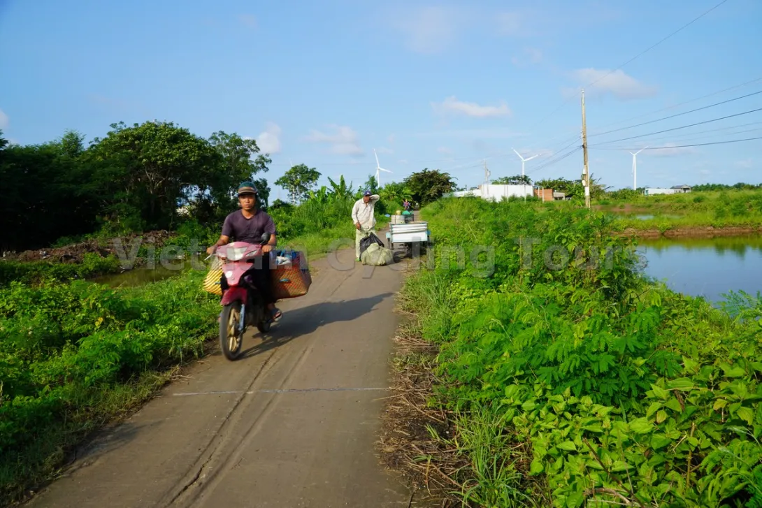 Cycling Mekong Delta, Bac Lieu